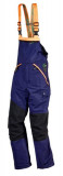  - Protiporezové nohavice s náprsenkou Micro I ForestShield modrá / 90