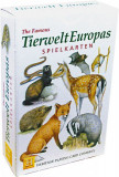  - Hrací karty - různé druhy Motiv: Svět zvířat v Evropě