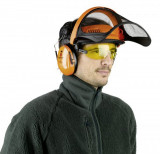  - Ochrana obličeje a sluchu Peltor G500 - komplet v 2 barvách oranžová