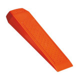  - Plastový klín signum vroubkovaný v 5 variantách - oranžový Podbíjací velký. Délka 255 mm, Šířka 70 mm, Výška 40 mm. Váha 500 g.
