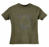  - Hubertus Kids T - Shirt Keilerkopf , barva rákosí. Velikost 104. olivová / 128