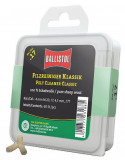  - Ballistol Classic Felt Cleaner, plechovka 60 kusů, ráže .22 / .222 / .223 / .224 / 5,5 mm / 5,56 mm / 5,6 mm / .228. Kalibrace 0,50 / 12,7 mm. Cín 60 kusů.