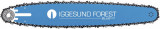  - Kombajnová dráha kombajnu Iggesund Blue Line Power Fit, 82,5 cm, normální držák 90 cm, normální záznam