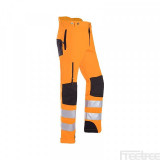  - SIP Kletterhose Hi-Vis EN 471, Farbe leuchtorange. Größe S. reflexní oranžová / L